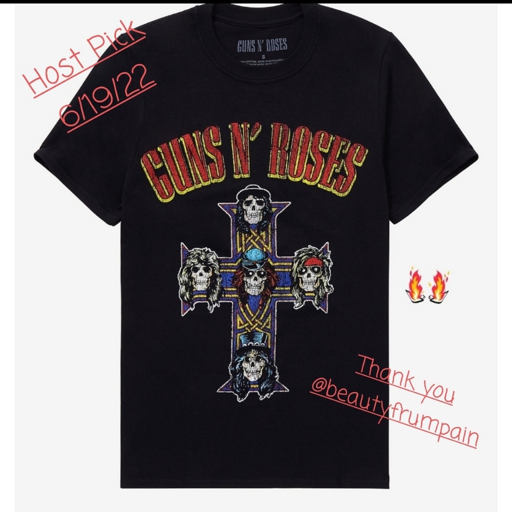 🔥HP🔥Guns N Roses Tshirt